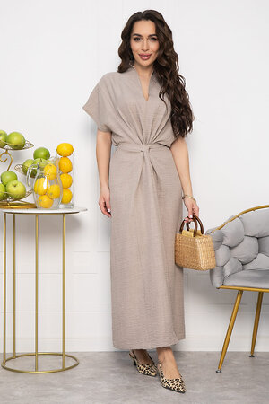 LT Collection Платье 538136 П13623-30М серо-коричневый