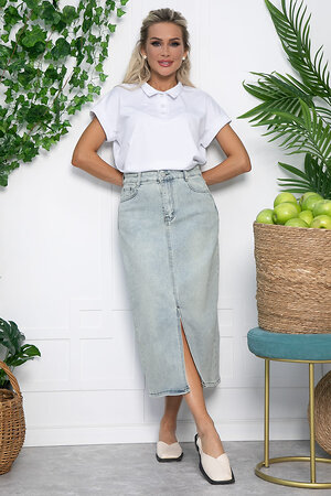 LT Collection Юбка 538148 Ю13644-4М голубо-зелёный