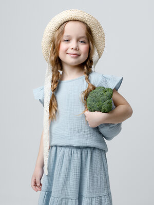 CROCKID Фуфайка 538507 ТК 30003 нежно-голубой