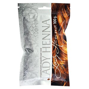 Lady Henna Натуральная индийская хна, коричневый 538616 17651 
