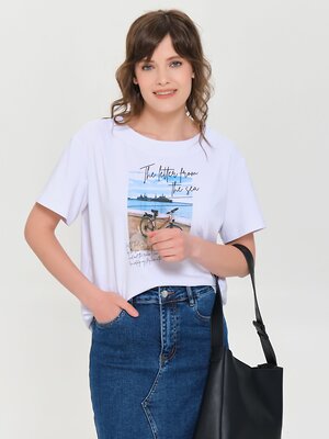 Stilla Футболка 538774 252922-5082 белый