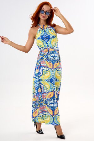 Lika Dress Платье 538830 10414 Синий/Желтый