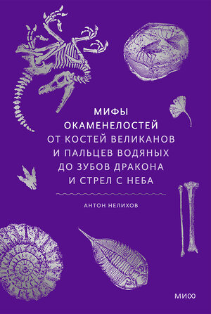 Эксмо Антон Нелихов "Мифы окаменелостей. От костей великанов и пальцев водяных до зубов дракона и стрел с неба" 539248 978-5-00214-518-8 