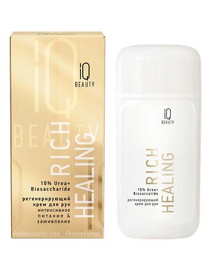 IQ Beauty Крем для рук регенерирующий с мочевиной и биосахаридом / Rich Healing, 100 мл 540582 27873 