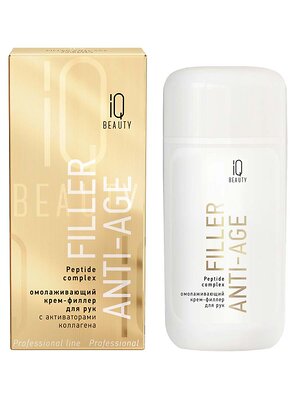 IQ Beauty Крем для рук филлер омолаживающий с пептидным комплексом / Filler Anti-Age, 100 мл 540583 27875 