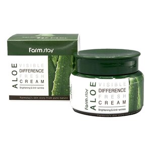 Farm Stay Крем для лица увлажняющий с экстрактом алоэ / Visible Difference Fresh Cream Aloe, 100 мл 541005 18806 