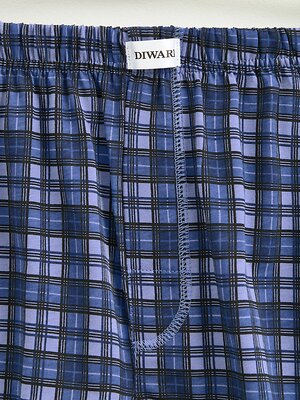 DiWaRi Трусы 541014 BASIC MEN MBX 010 (пакет) blue check