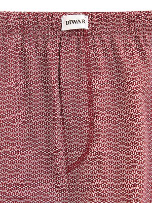 DiWaRi Трусы 541016 BASIC MEN MBX 010 (пакет) bordo pattern