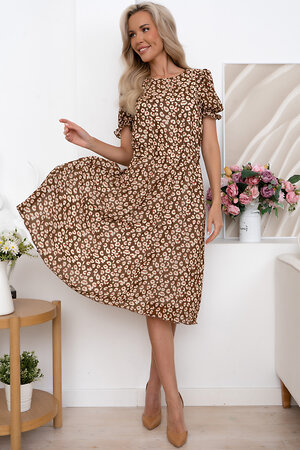Open-style Платье 541186 6829 коричневый