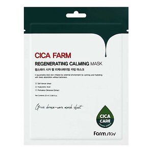 Farm Stay Тканевая маска для уставшей, раздраженной кожи / Cica Farm Regenerating Calming Mask, 25 мл 541425 18670 