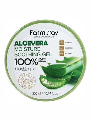 Farm Stay Многофункциональный гель с экстрактом алоэ вера / Aloevera Moisture Soothing Gel, 300 мл 541427 13228 
