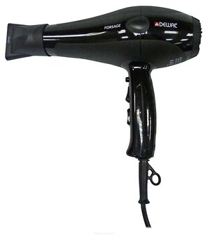 Dewal Профессиональный фен для волос / Forsage 03-106 Black, черный, 2200 Вт 541749 5469 