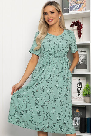 LT Collection Платье 541903 П13785-18М мятный