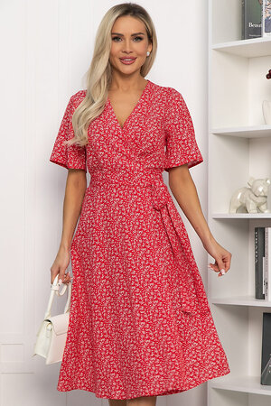 LT Collection Платье 541907 П13797-35М красный