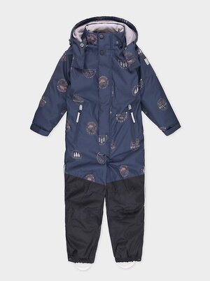 CROCKID Комбинезон 542266 ВК 60127/н/6 УЗГ глубокий синий, горы и путешествия