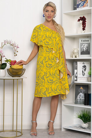 LT Collection Платье 542281 П13771-36М желтый