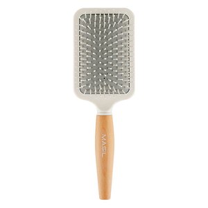 Masil Расческа для укладки волос антистатическая / Wooden Paddle Brush, дерево 542957 24685 