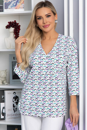 LT Collection Блуза 543025 Б13774-16М белый