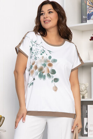 LT Collection Блуза 543029 Б13803-20М белый