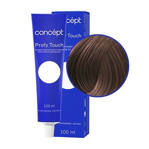 Concept Profy Touch 6.7 Профессиональный крем-краситель для волос, шоколад, 100 мл 543389 18997 