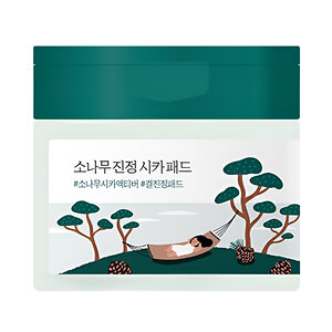 ROUND LAB Пэды для проблемной кожи лица с экстрактами сосны и центеллы  / Pine Calming Cica Pad, 50 шт. (130 мл) 543406 25804 