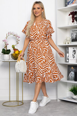 LT Collection Платье 543704 П13869-35М оранжевый