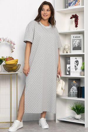 LT Collection Платье 543705 П13866-1М серый