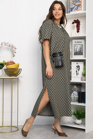 LT Collection Платье 543706 П13867-1М хаки