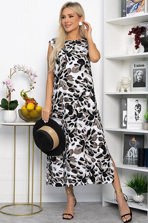 LT Collection Платье 543724 П13910-29М черно-коричневый