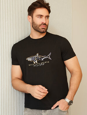 VILATTE Футболка 543954 U49.045 черный_shark