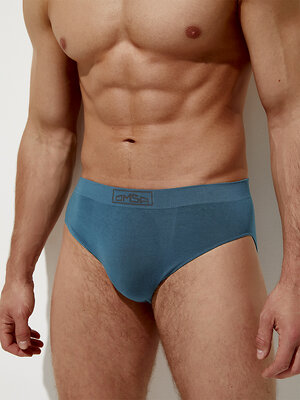 Omsa Трусы 544109 OmB 2225 Слипы муж. бесшовные, VI Jeans (Синий)