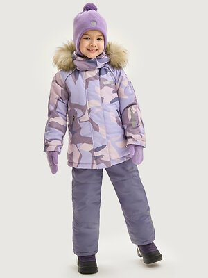 NIKASTYLE Костюм 544446 7з1225 лаванда/инжир