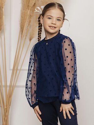 BATIK Блузка 544610 110 ш25-2 Синий