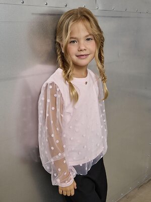BATIK Блузка 544647 110 ш25-1 Розовый