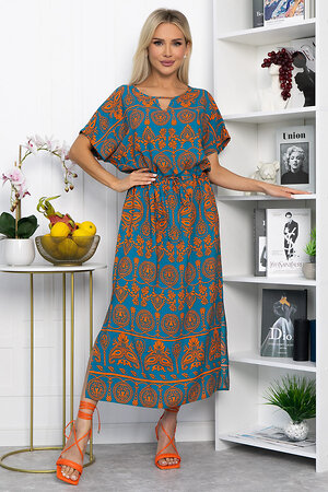 LT Collection Платье 544795 П13908-5М бирюзовый