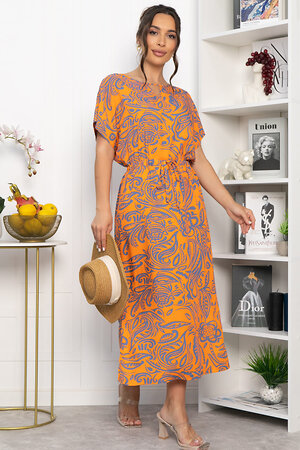 LT Collection Платье 544797 П13947-5М оранжевый