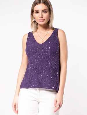 VILATTE Топ 545408 D33.002 баклажан