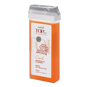 ItalWax Гибридный тёплый воск для депиляции в картридже / Top Line, Коралл, 100 мл 545568 577 
