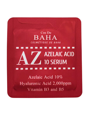 Cos De BAHA Противовоспалительная сыворотка для лица с азелаиновой кислотой / Azelaic Acid 10 Serum Sample (AZ), 1.5 мл 545716 27895 