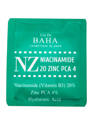 Cos De BAHA Укрепляющая сыворотка для сужения пор с ниацинамидом и цинком / Niacinamide 20 Zinc PCA 4 Serum Sample (NZ), 1,5 мл 545719 27897 