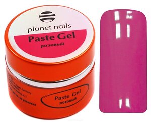 Planet Nails Гель-паста для дизайна ногтей, розовый, 5 мл 545818 2581 