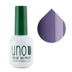 Uno Гель-лак для ногтей / Lilac 019, тёмно-сиреневый, 12 мл 545909 13344 