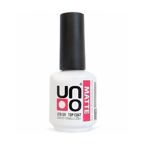 Uno Верхнее покрытие для гель-лака MATTE, 15 мл 545923 14384 