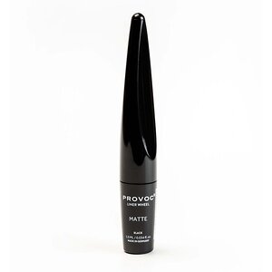 Provoc Жидкая подводка для глаз с роликом / Eyeliner Wheel 01 Matte Black, черный матовый 545937 17042 