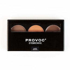 Provoc Набор теней для бровей 02 / Warm Brown 545947 12216 