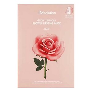 JMsolution Тканевая маска для лица с экстрактом розы / Glow Flower Firming Mask Rose, 30 мл 545972 19115 