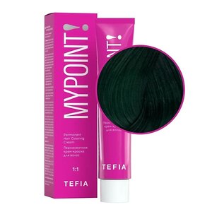 TEFIA Mypoint Зеленый корректор для волос / Permanent Hair Coloring Cream, 60 мл 545976 20141 