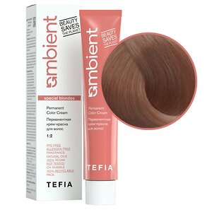 TEFIA  Ambient 1037 Перманентная крем-краска для волос / Специальный блондин золотисто-фиолетовый, 60 мл 545993 22242 