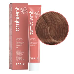 TEFIA  Ambient 8.86 Перманентная крем-краска для волос / Светлый блондин коричнево-махагоновый, 60 мл 545996 22224 