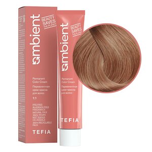 TEFIA  Ambient 9.83 Перманентная крем-краска для волос / Очень светлый блондин коричнево-золотистый, 60 мл 545999 22219 